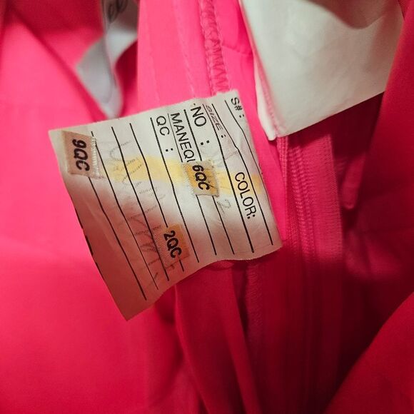 Elegant Pink Strapless Sequin Dress By Mori Lee Size 0 - Picture 6 of 7